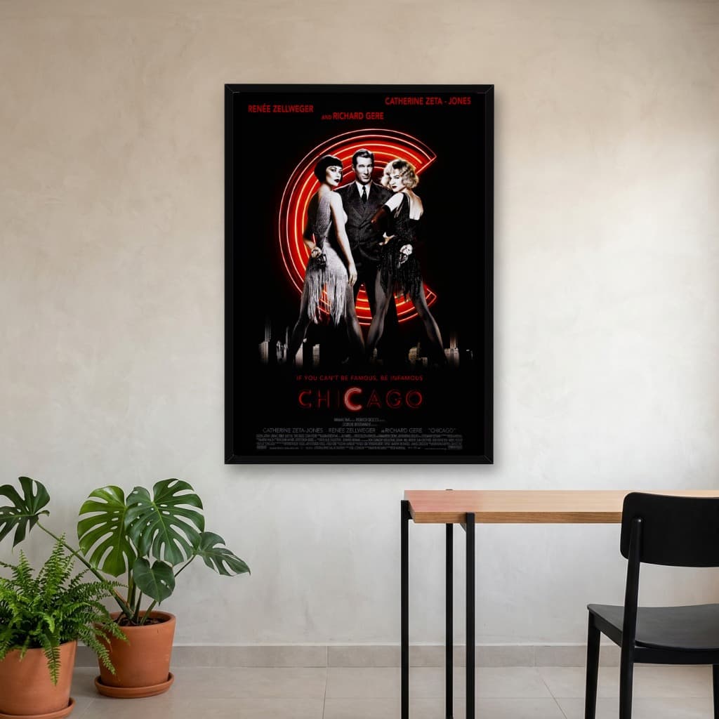 Quadro Decorativo Chicago - musical