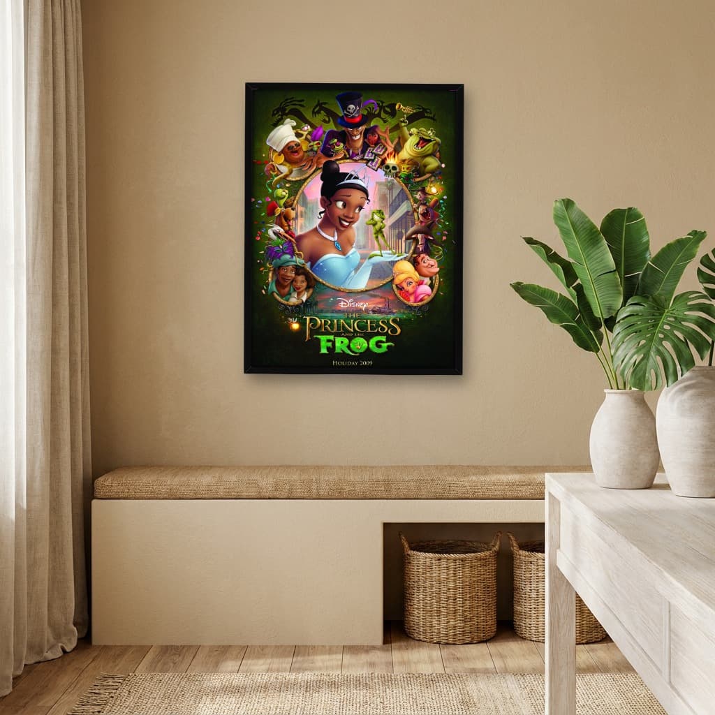 Quadro Decorativo A Princesa e o Sapo