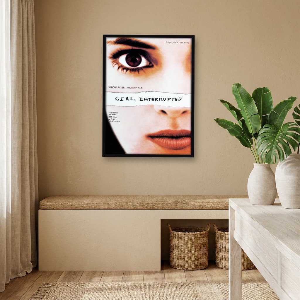 Quadro Decorativo Garota, Interrompida