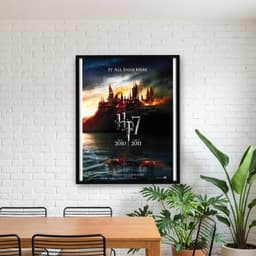 Quadro Decorativo Harry Potter e as Relíquias da Morte: Parte 1