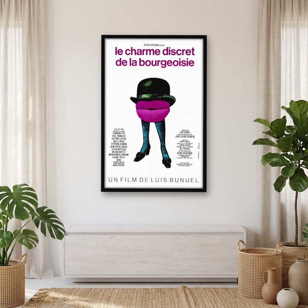 Quadro Decorativo O Discreto Charme da Burguesia