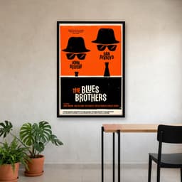 Quadro Decorativo Os Irmãos Cara de Pau