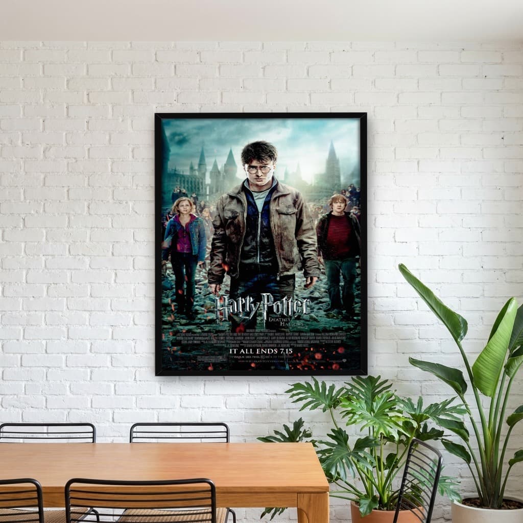 Quadro Decorativo Harry Potter e as Relíquias da Morte: Parte 2
