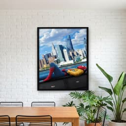 Quadro Decorativo Homem-Aranha De Volta ao Lar - opção 3