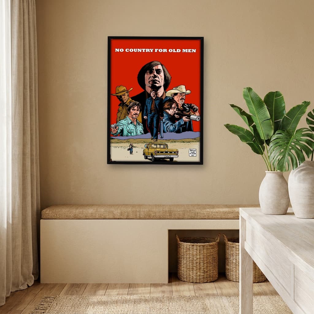 Quadro Decorativo Onde os Fracos Não Têm Vez - Arte em Pixel