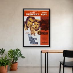 Quadro Decorativo O Homem que Sabia Demais