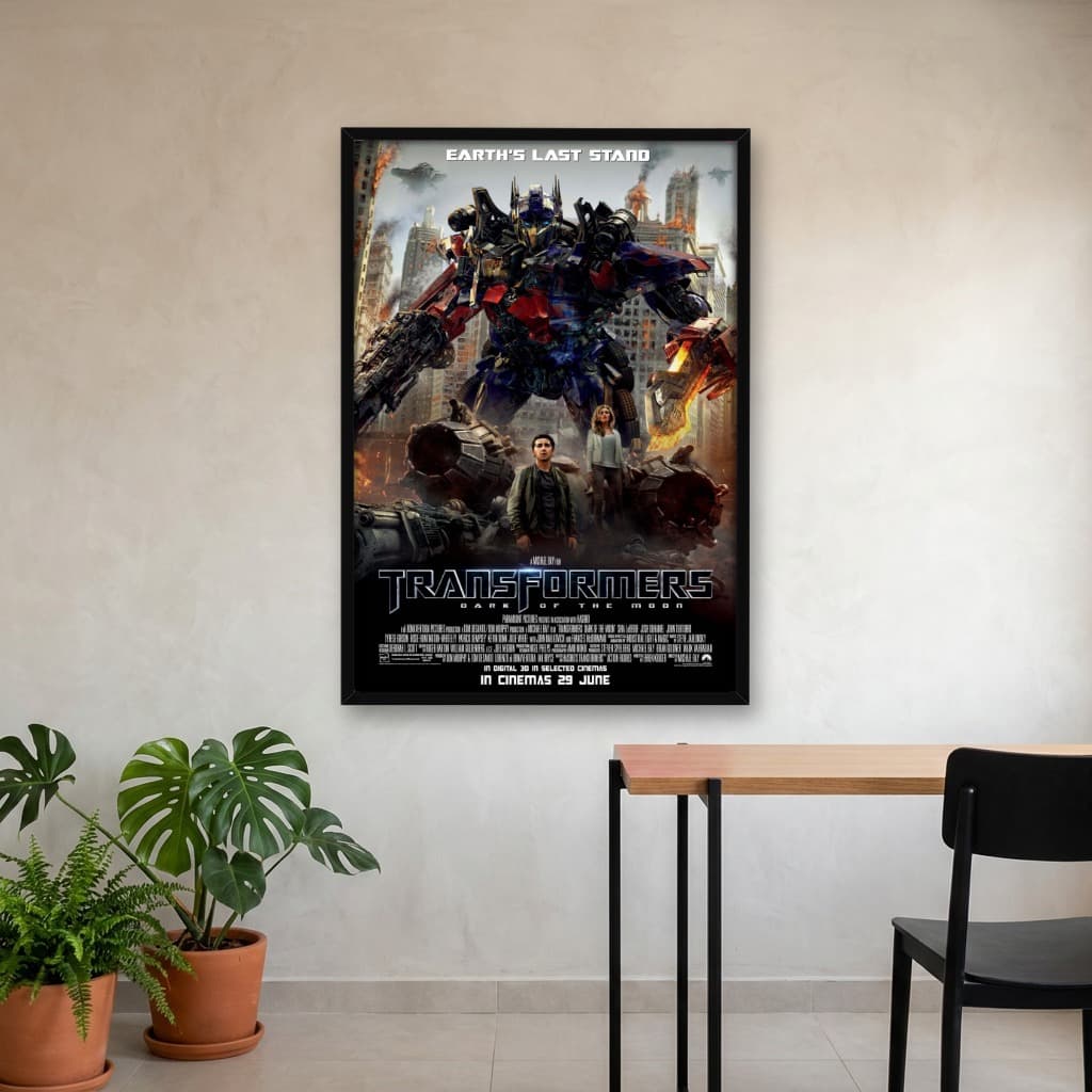 Quadro Decorativo Transformers: O Lado Oculto da Lua