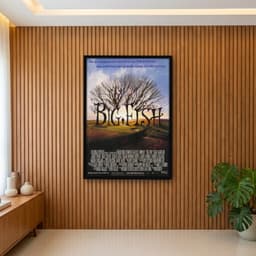 Quadro Decorativo Peixe Grande e Suas Histórias Maravilhosas