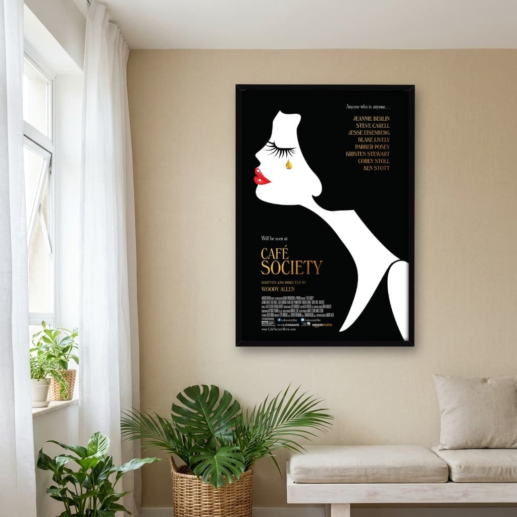 Quadro Decorativo Café Society