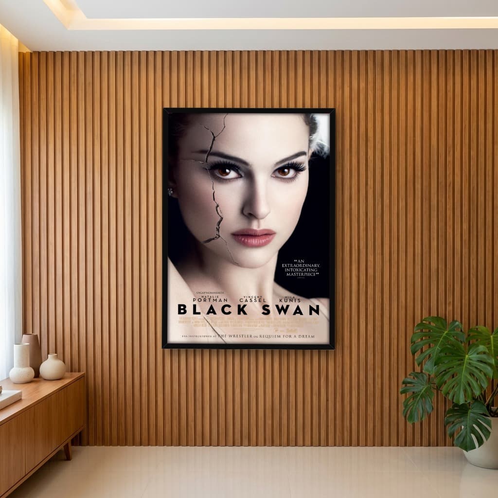 Quadro Decorativo Cisne Negro