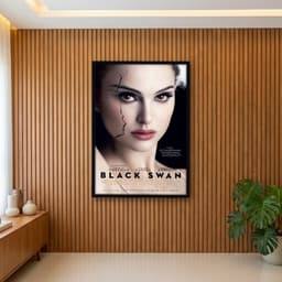 Quadro Decorativo Cisne Negro