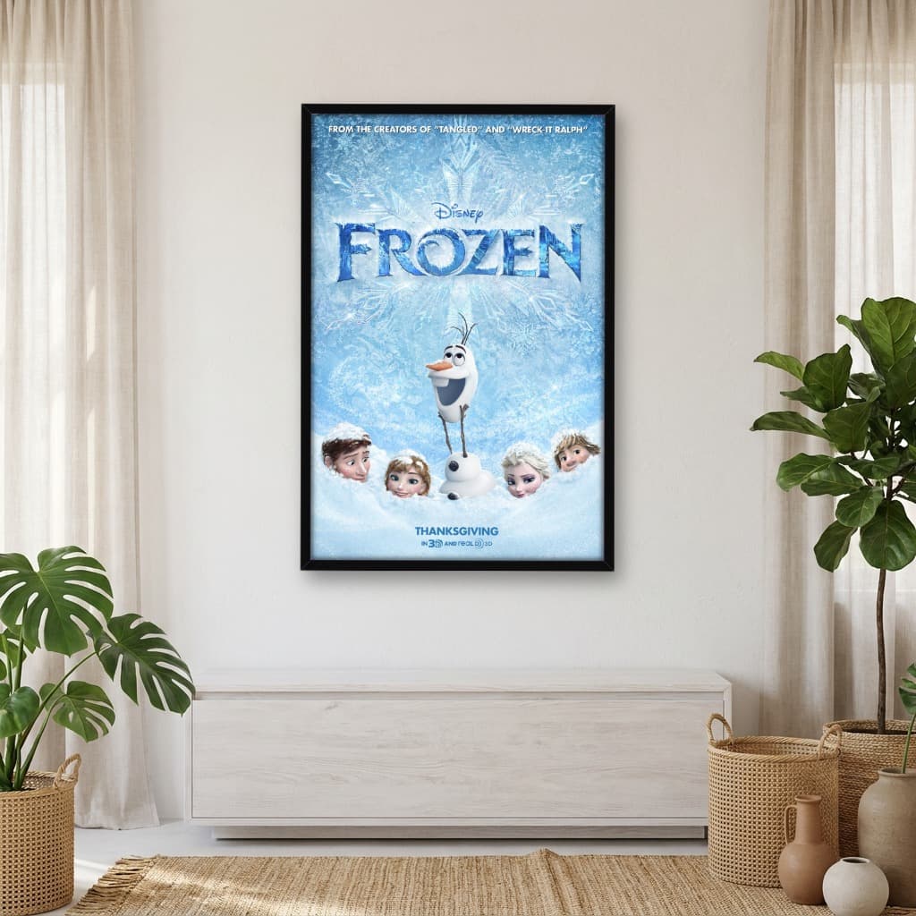Quadro Decorativo Frozen