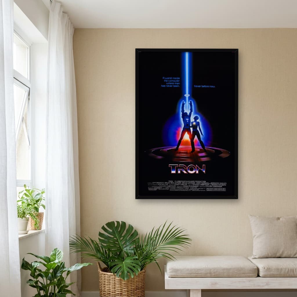 Quadro Decorativo Tron: Uma Odisseia Eletrônica