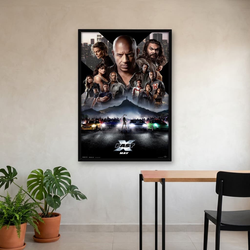 Quadro Decorativo Velozes e Furiosos 10