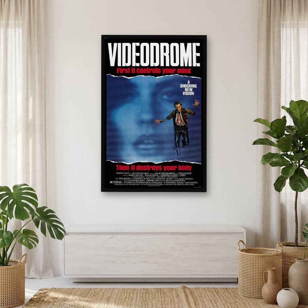 Quadro Decorativo Videodrome: A Síndrome do Vídeo
