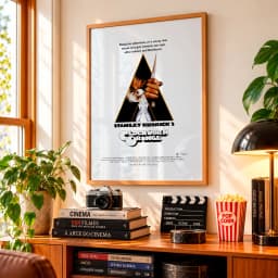 Quadro Decorativo Laranja Mecânica – A Clockwork Orange 1971