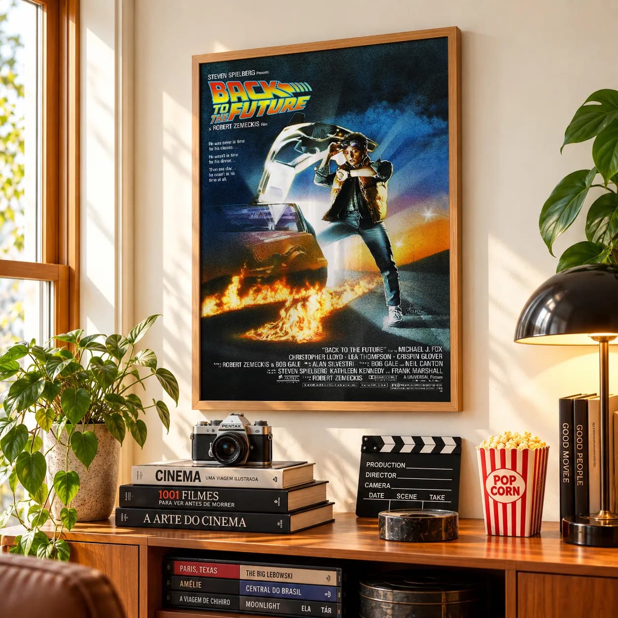 Quadro Decorativo De Volta para o Futuro – Back to the Future 1985