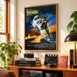 Quadro Decorativo De Volta para o Futuro – Back to the Future 1985