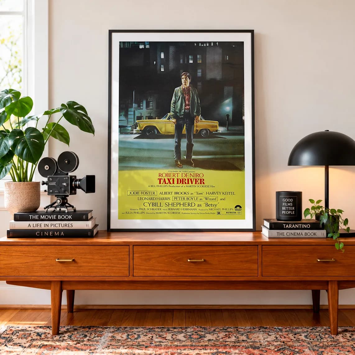 Quadro Decorativo Taxi Driver | Robert De Niro e Martin Scorsese