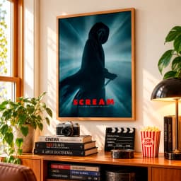 Quadro Decorativo Pânico 5 – Scream Ghostface