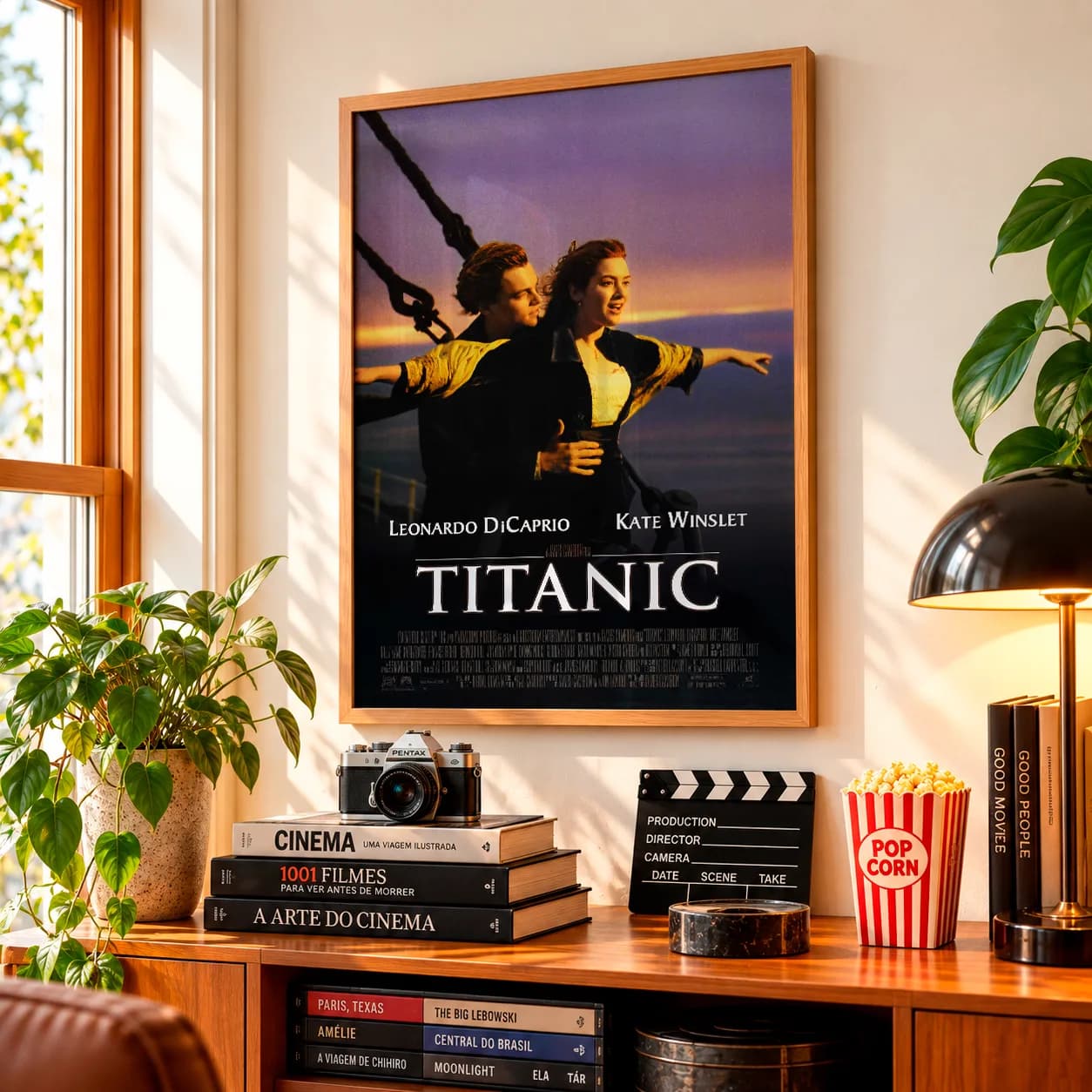 Quadro Decorativo Titanic – Jack e Rose na Proa