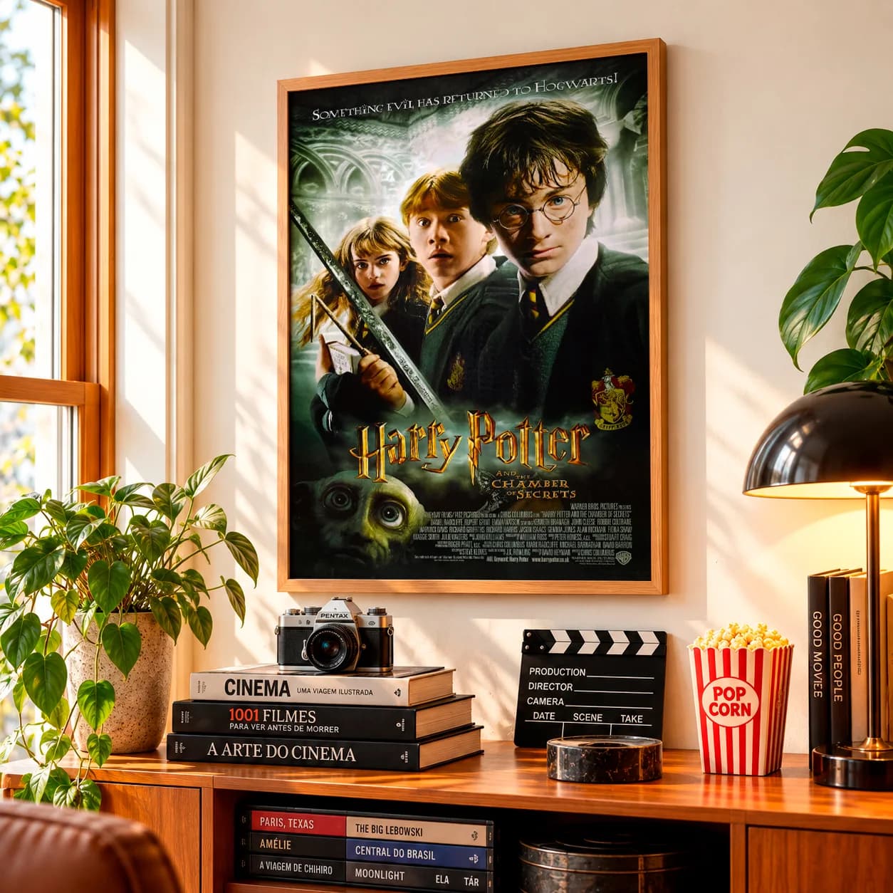 Quadro Decorativo Harry Potter e a Câmara Secreta