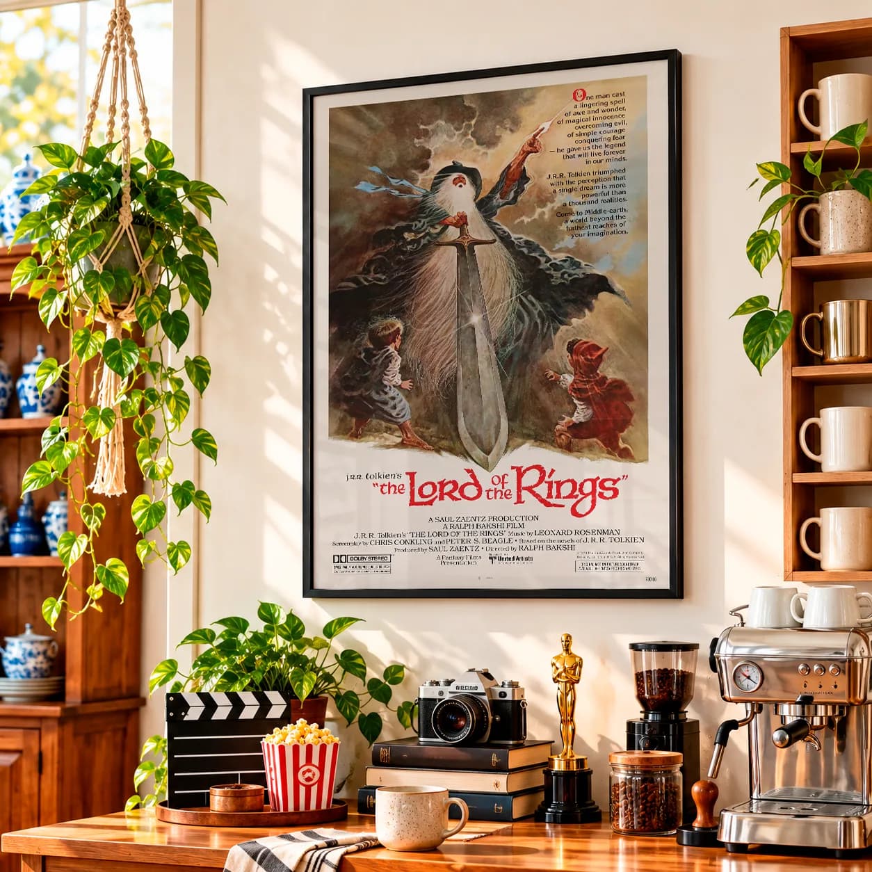 Quadro Decorativo O Senhor dos Anéis – The Lord of the Rings 1978 - Animação