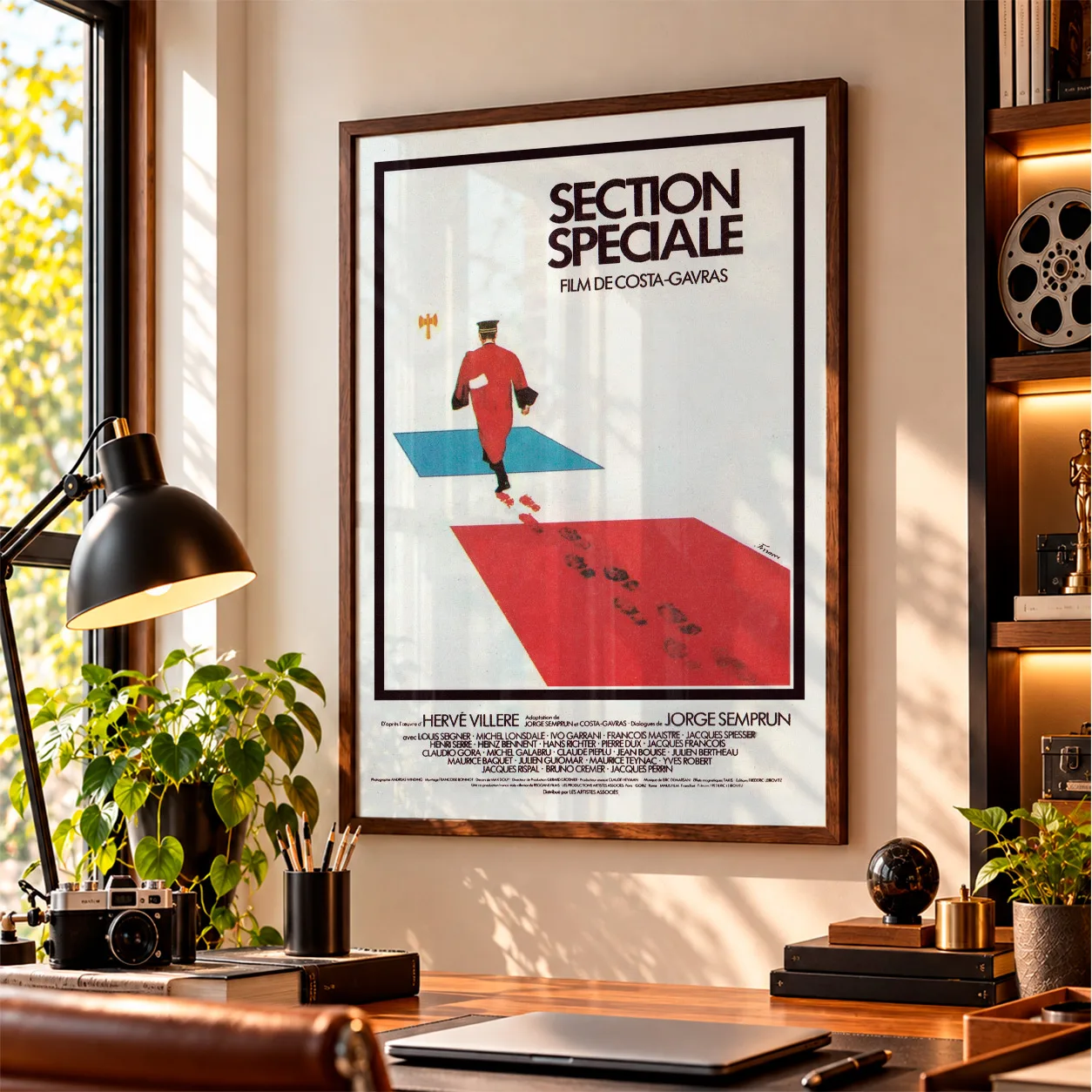 Quadro Decorativo Seção Especial – Section Spéciale de Costa-Gavras