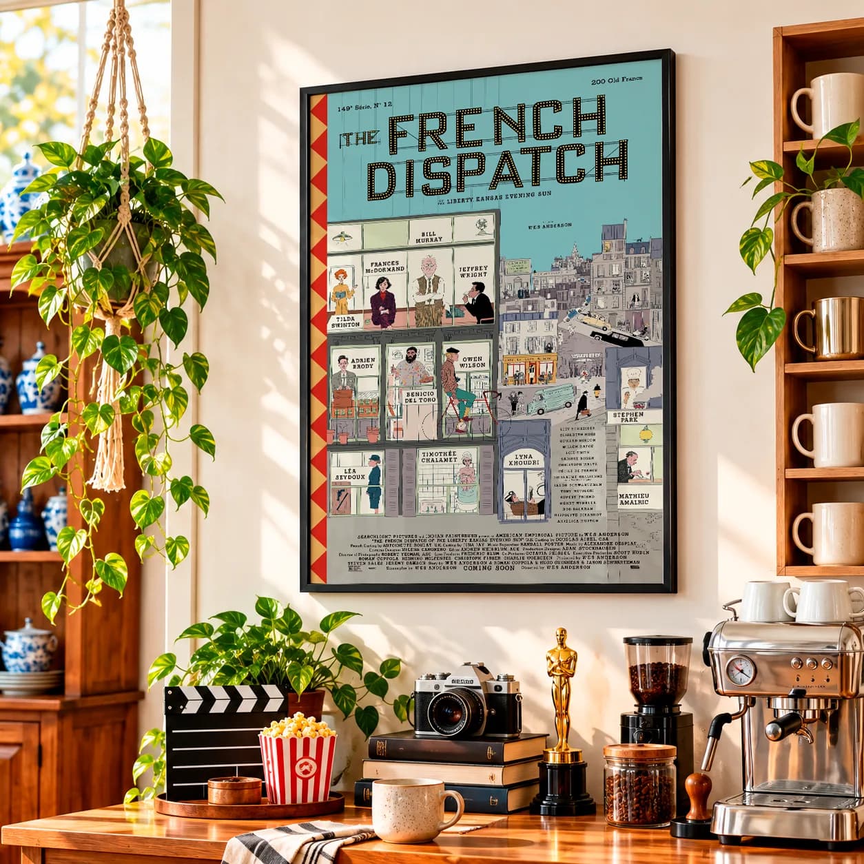 Quadro Decorativo A Crônica Francesa – The French Dispatch