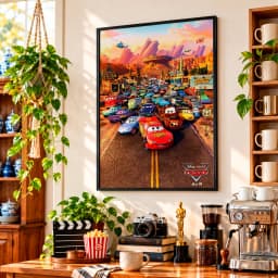 Quadro Decorativo Carros – Cars Disney Pixar