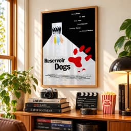 Quadro Decorativo Cães de Aluguel – Reservoir Dogs | Quentin Tarantino