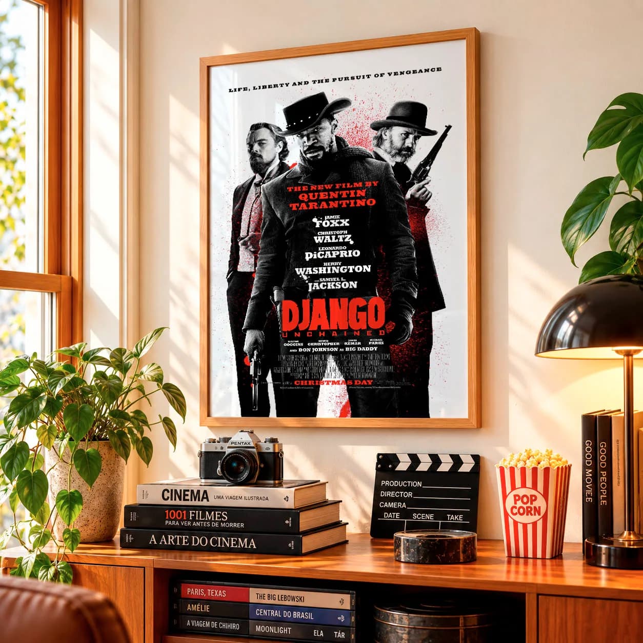 Quadro Decorativo Django Livre – Django Unchained | Quentin Tarantino
