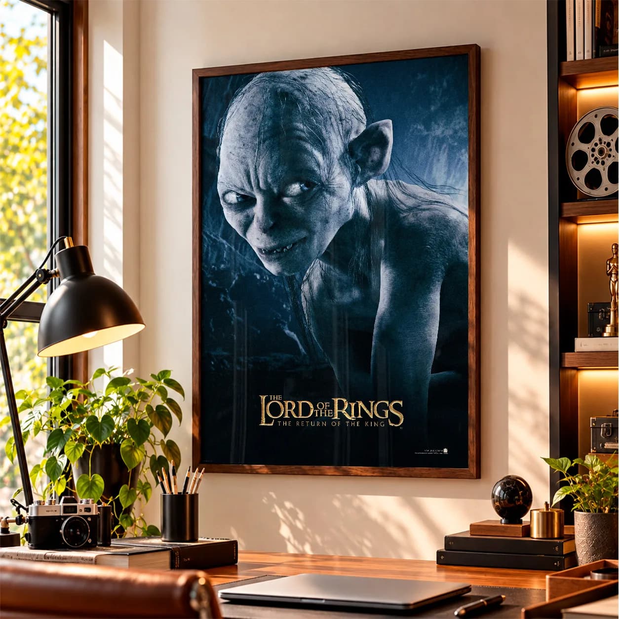 Quadro Decorativo O Senhor dos Anéis: O Retorno do Rei – Gollum 2003