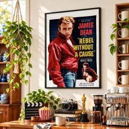 Quadro Decorativo Juventude Transviada – Rebel Without a Cause James Dean 1955