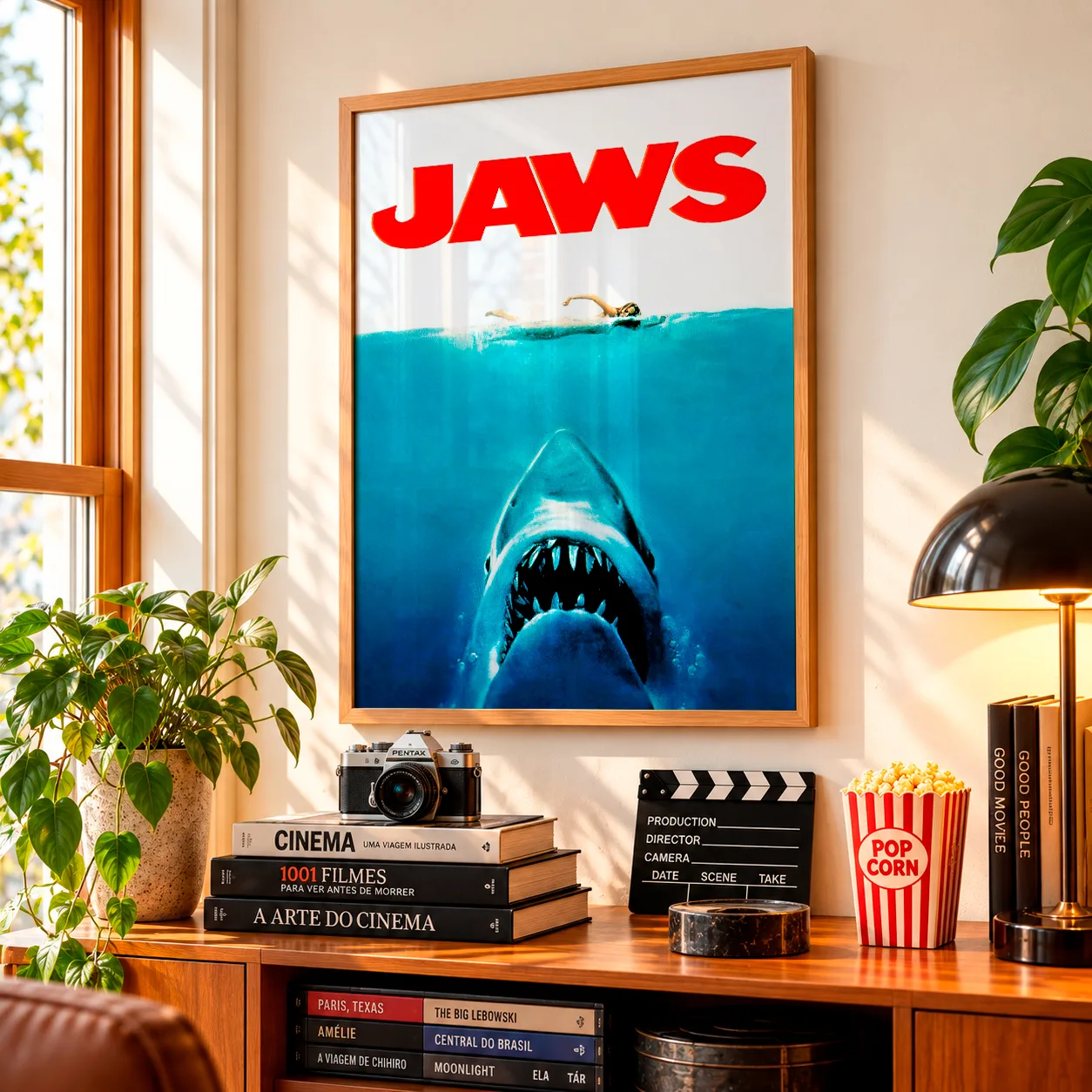 Quadro Decorativo Tubarão – Jaws 1975