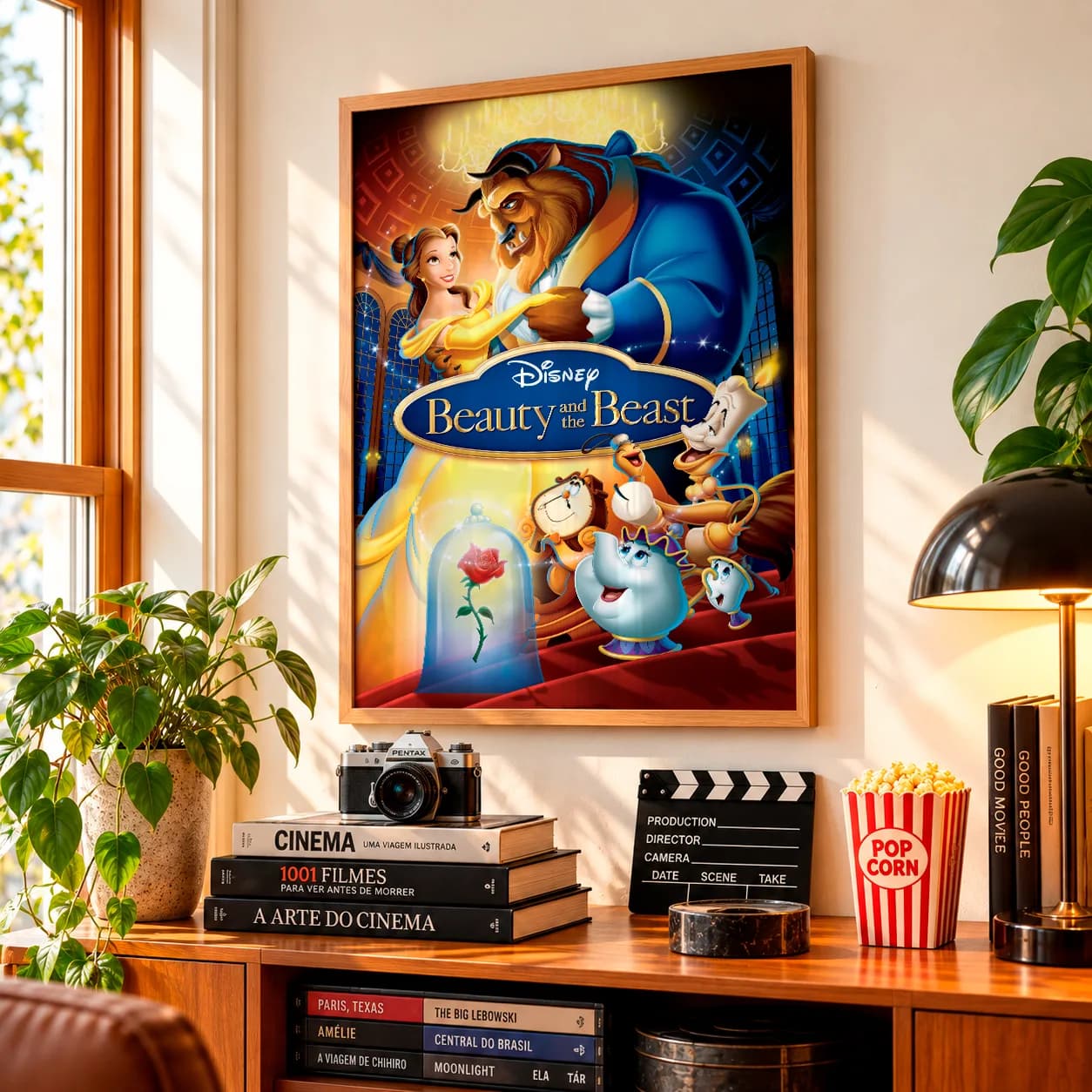 Quadro Decorativo A Bela e a Fera – Beauty and the Beast