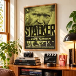 Quadro Decorativo Stalker – Andrei Tarkovsky Arte Vintage