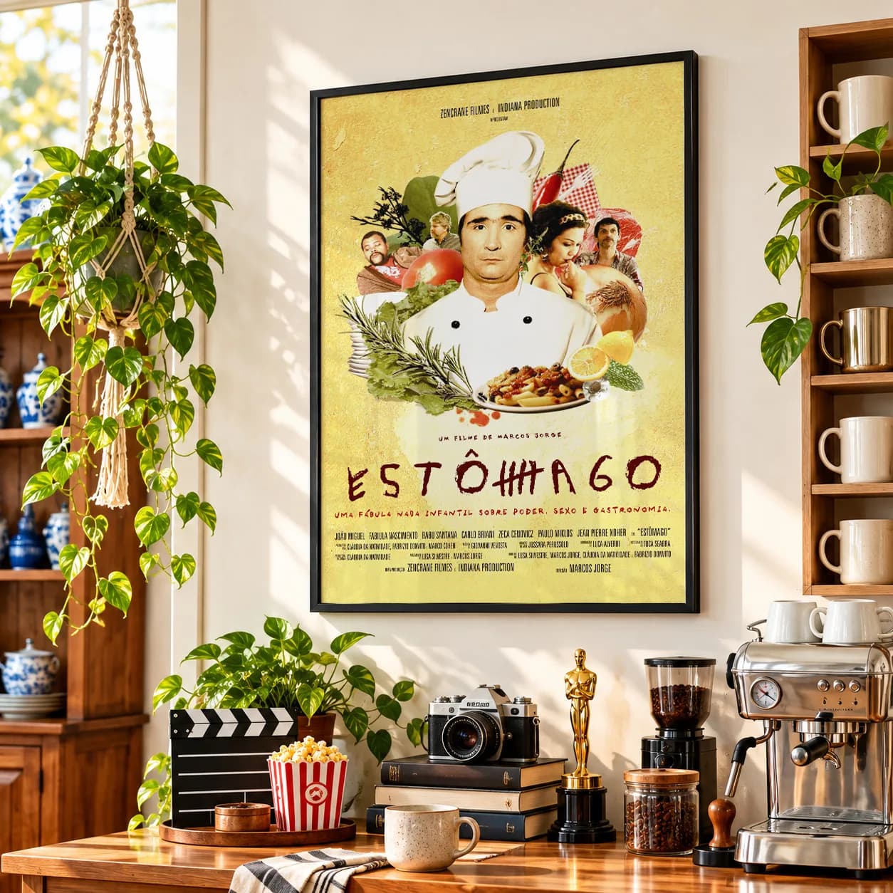 Quadro Decorativo Estômago – Cinema Brasileiro