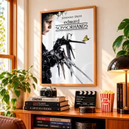 Quadro Decorativo Edward Mãos de Tesoura – Edward Scissorhands 1990