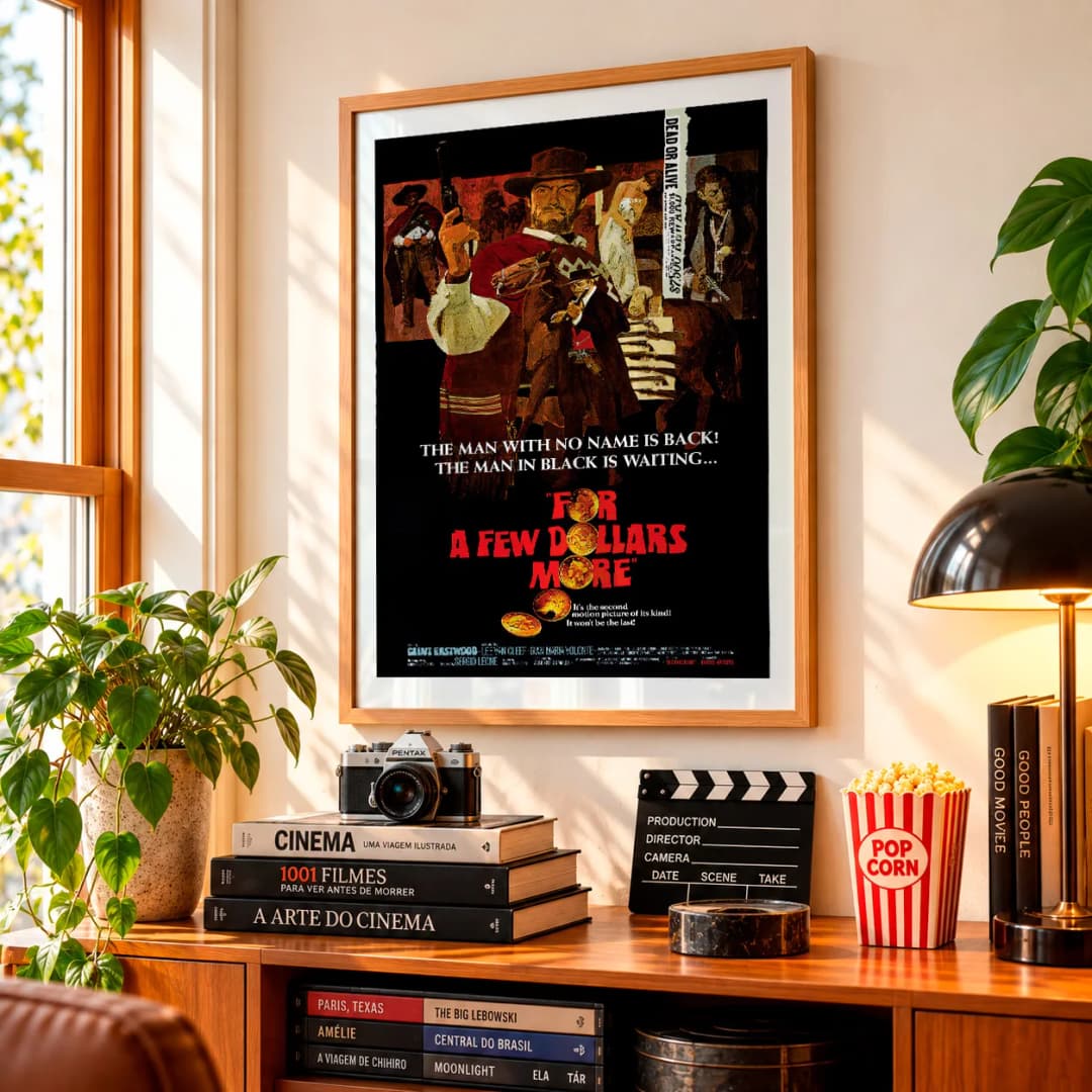 Quadro Decorativo Por Uns Dólares a Mais – For a Few Dollars More 1965