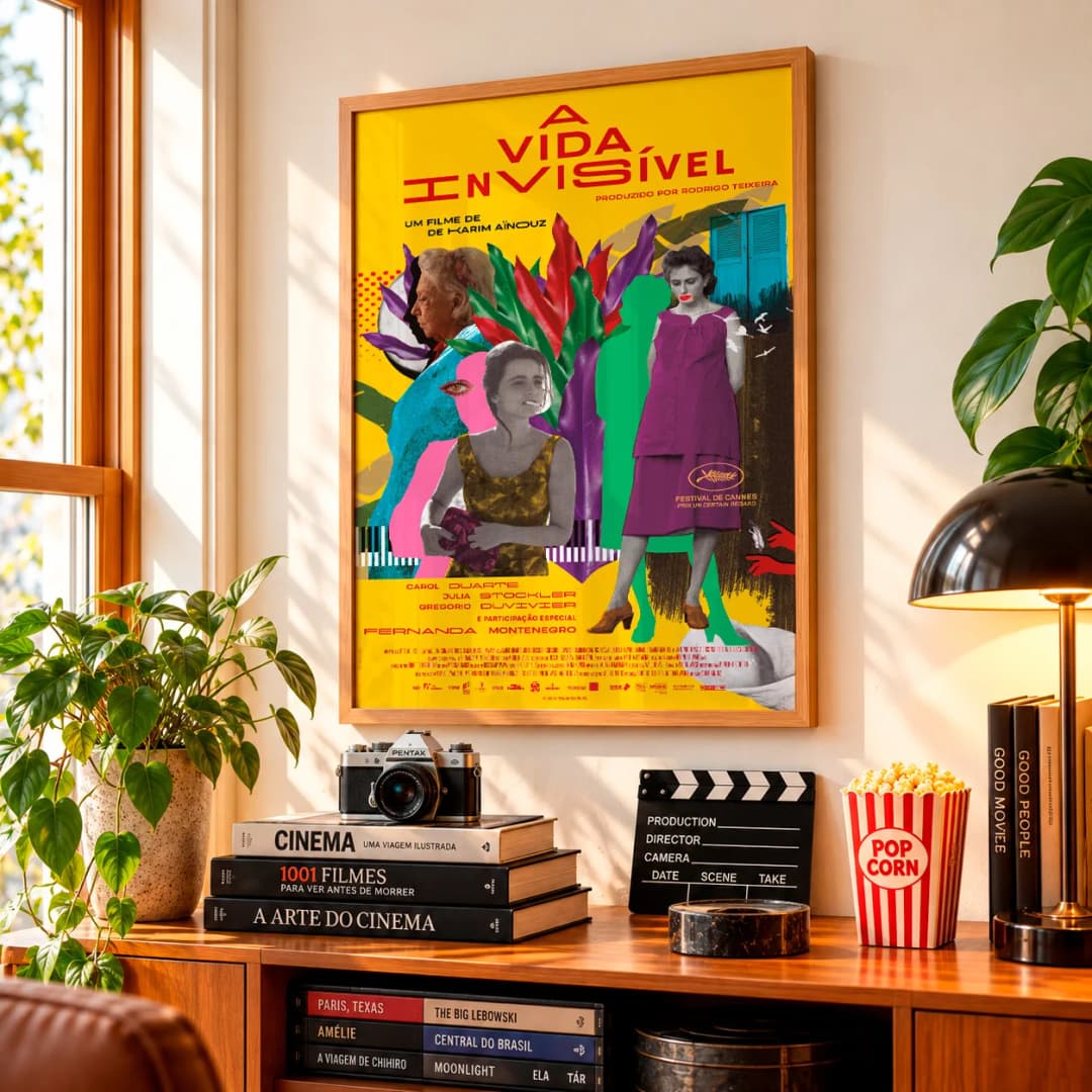 Quadro Decorativo A Vida Invisível – Filme Brasileiro