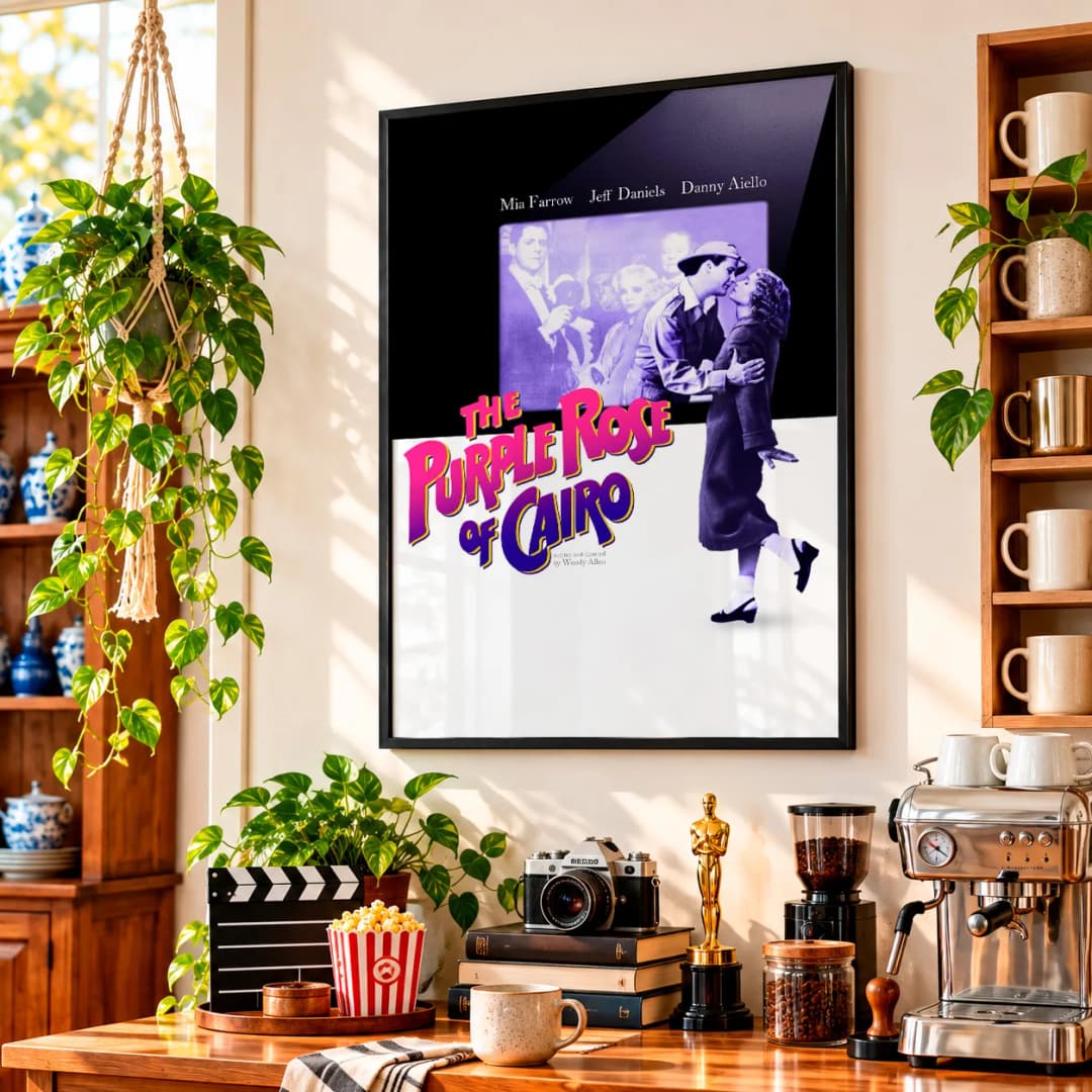 Quadro Decorativo A Rosa Púrpura do Cairo – The Purple Rose of Cairo