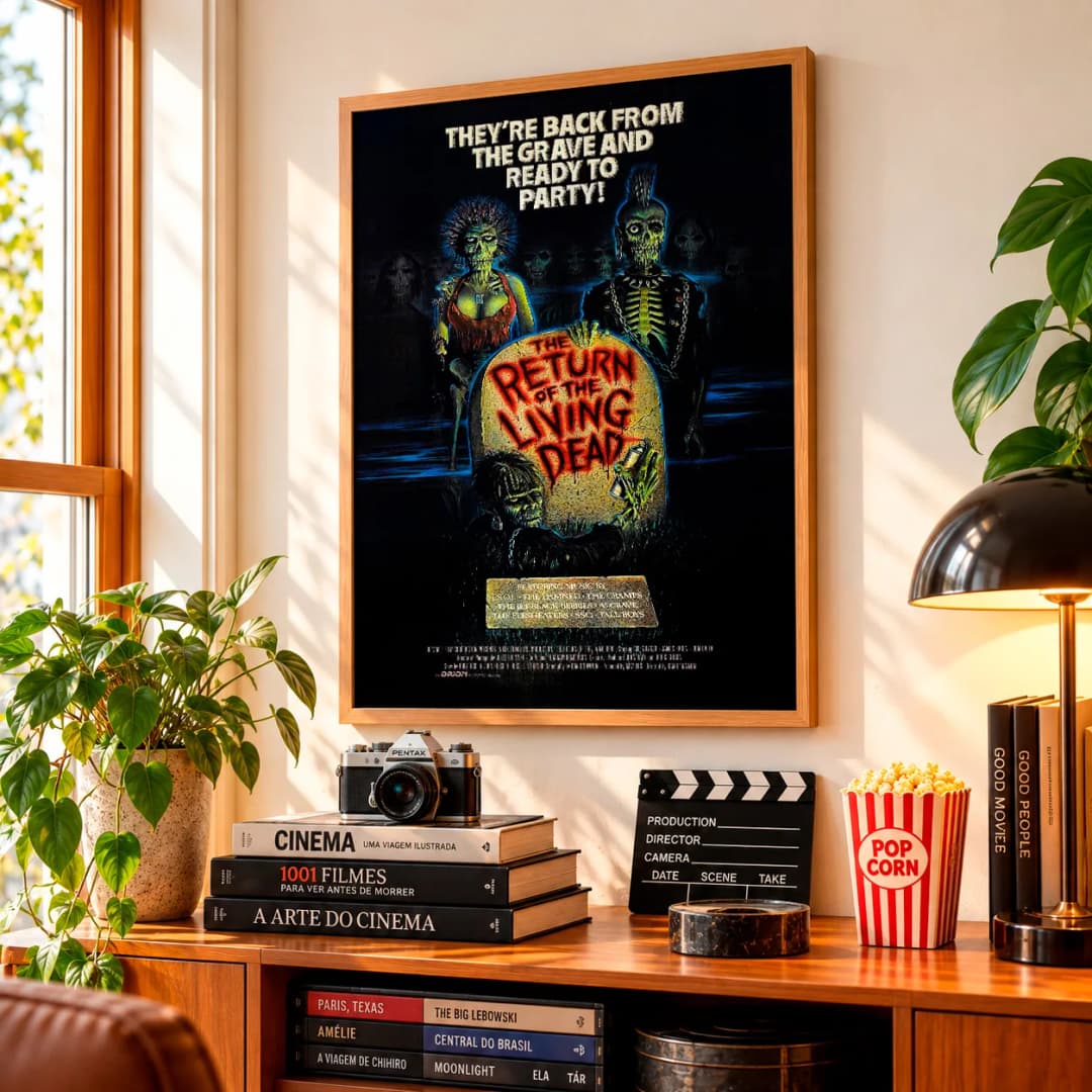 Quadro Decorativo A Volta dos Mortos Vivos – The Return of the Living Dead