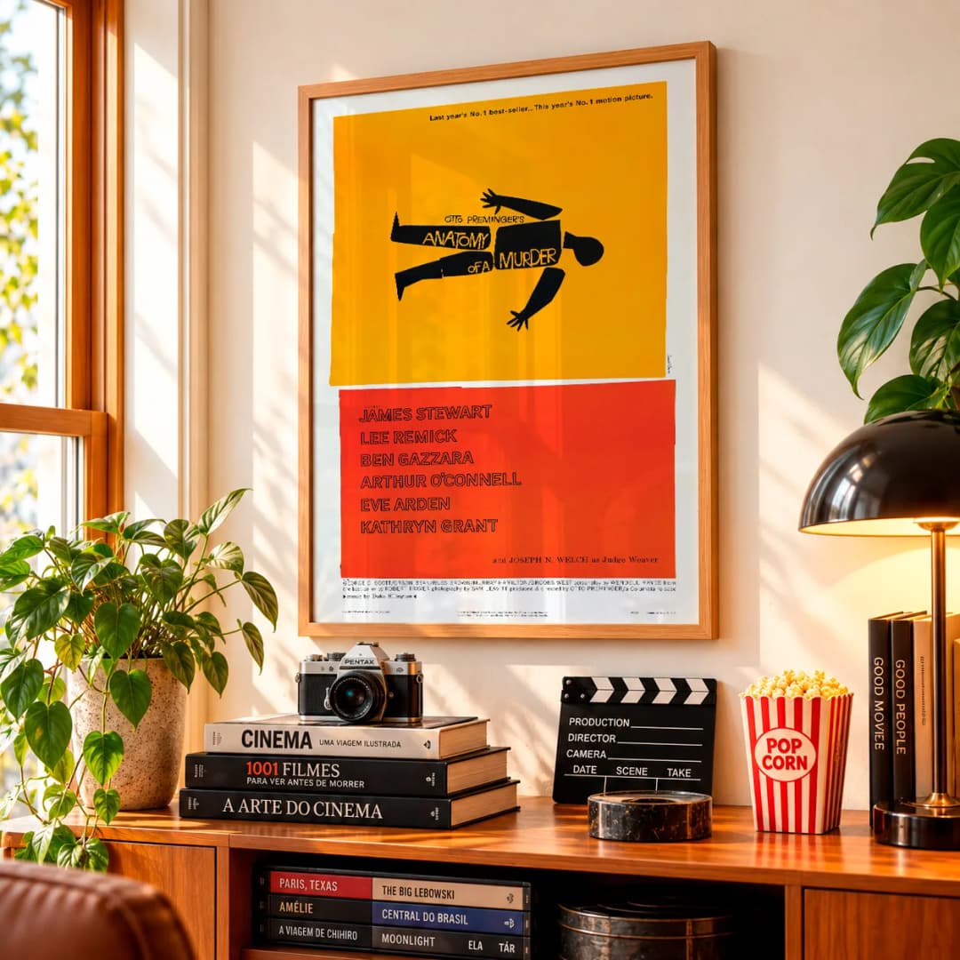 Quadro Decorativo Anatomia de um Crime – Anatomy of a Murder