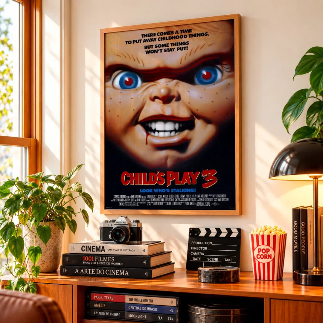 Quadro Decorativo Brinquedo Assassino 3 – Child’s Play 3