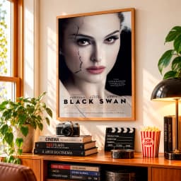 Quadro Decorativo Cisne Negro – Black Swan Natalie Portman
