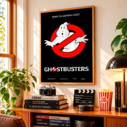 Quadro Decorativo Ghostbusters - Os Caça-Fantasmas – Who Ya Gonna Call?