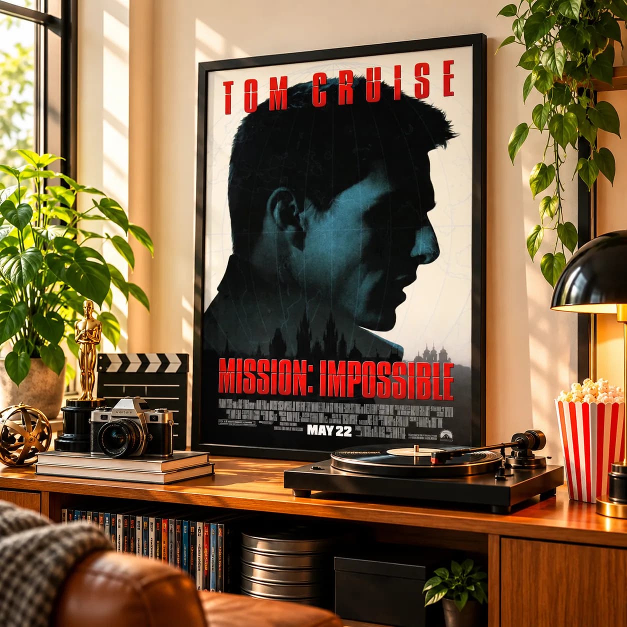 Quadro Decorativo Missão: Impossível – Poster Clássico 1996