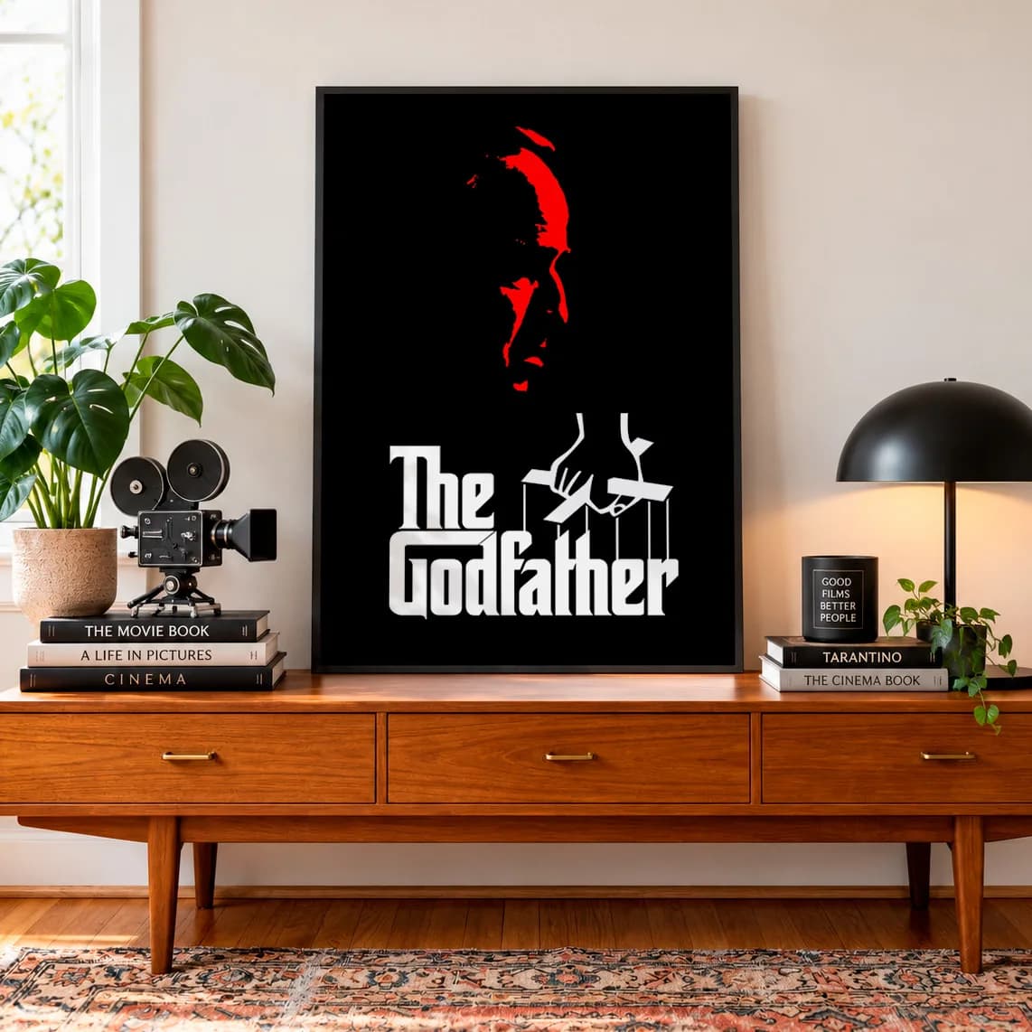 Quadro Decorativo O Poderoso Chefão | The Godfather Minimalista