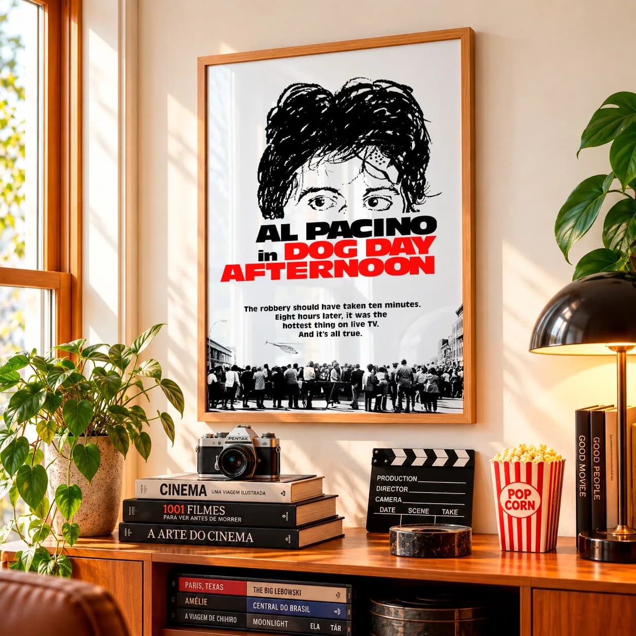 Quadro Decorativo Um Dia de Cão – Al Pacino (1975)